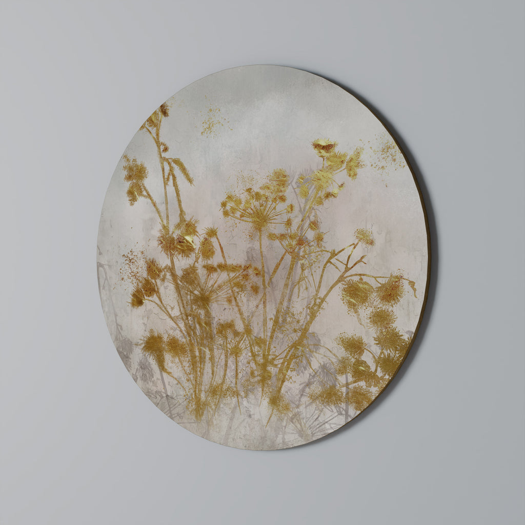 LONESOME SPRIG Round Wall Art