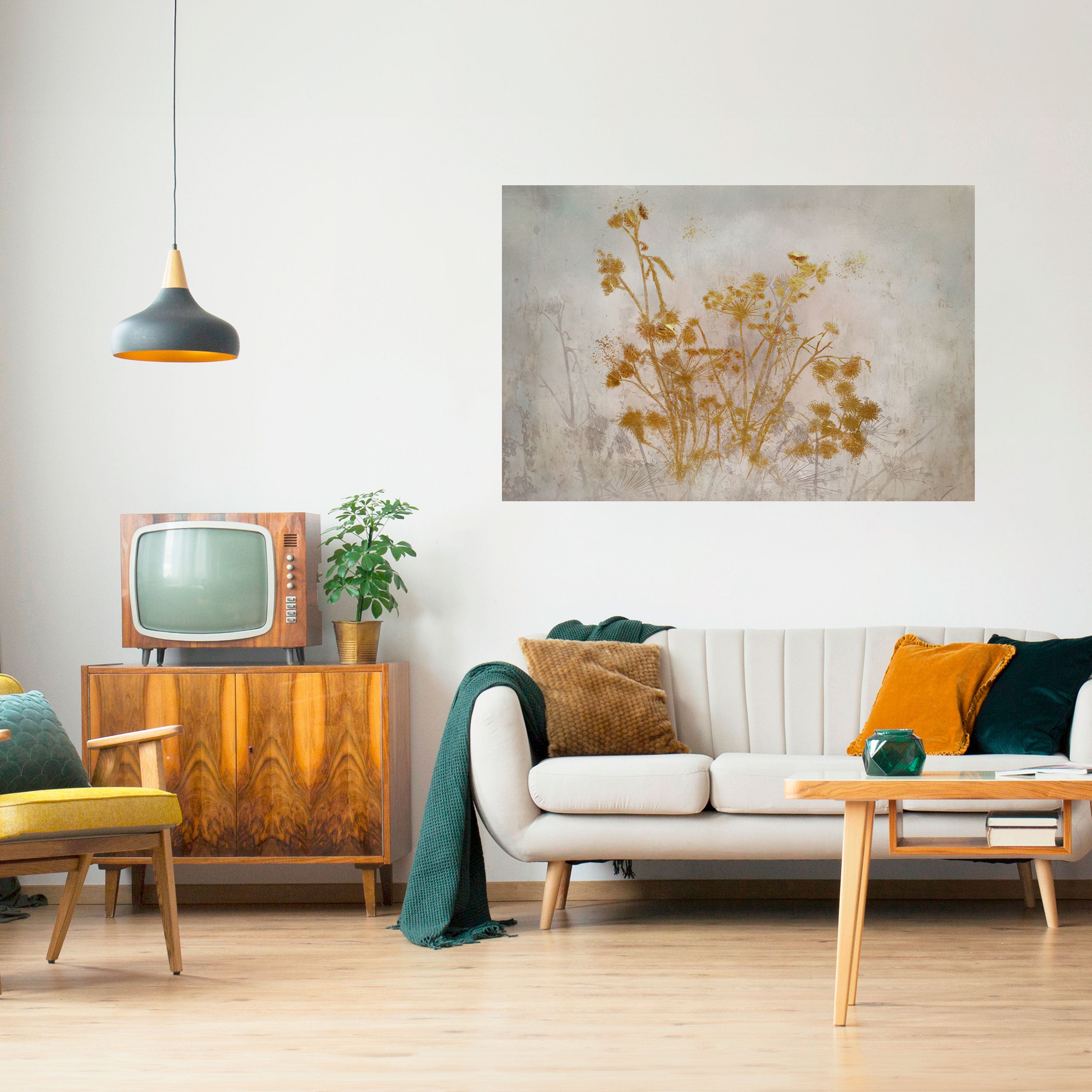 Póster horizontal autoadhesivo "SOLITA SPRIG"