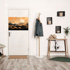 MYSTICAL SUNSET HORIZON Peel and Stick Horizontal Poster