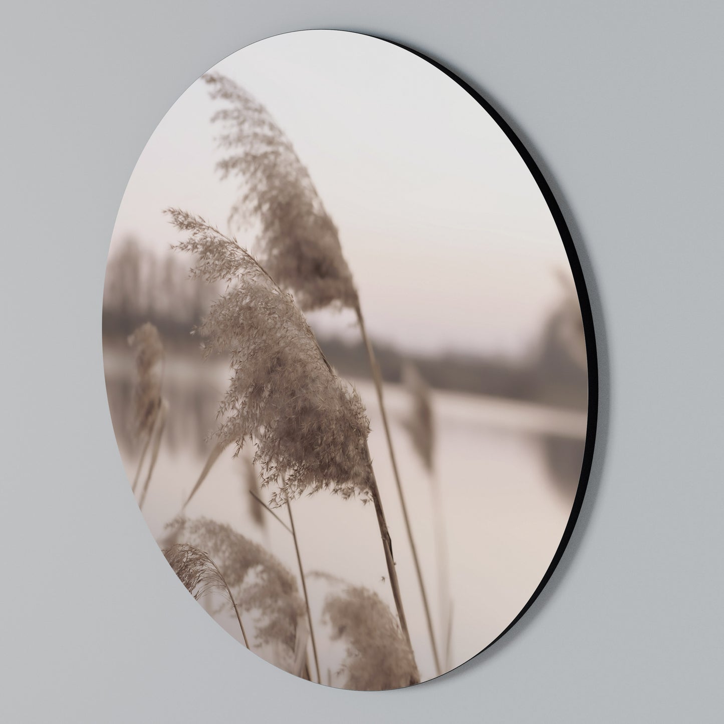 GENTLE BREEZE Arte de pared redondo