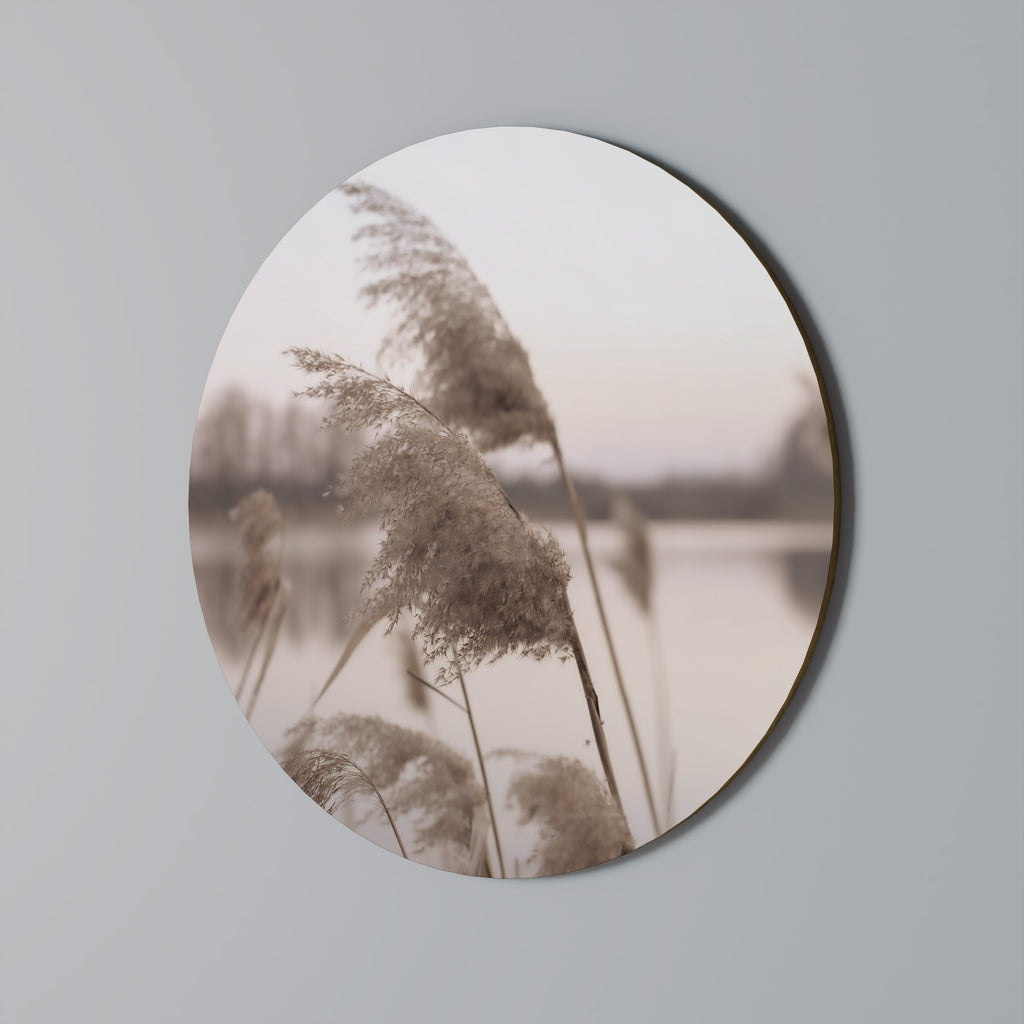 GENTLE BREEZE Round Wall Art
