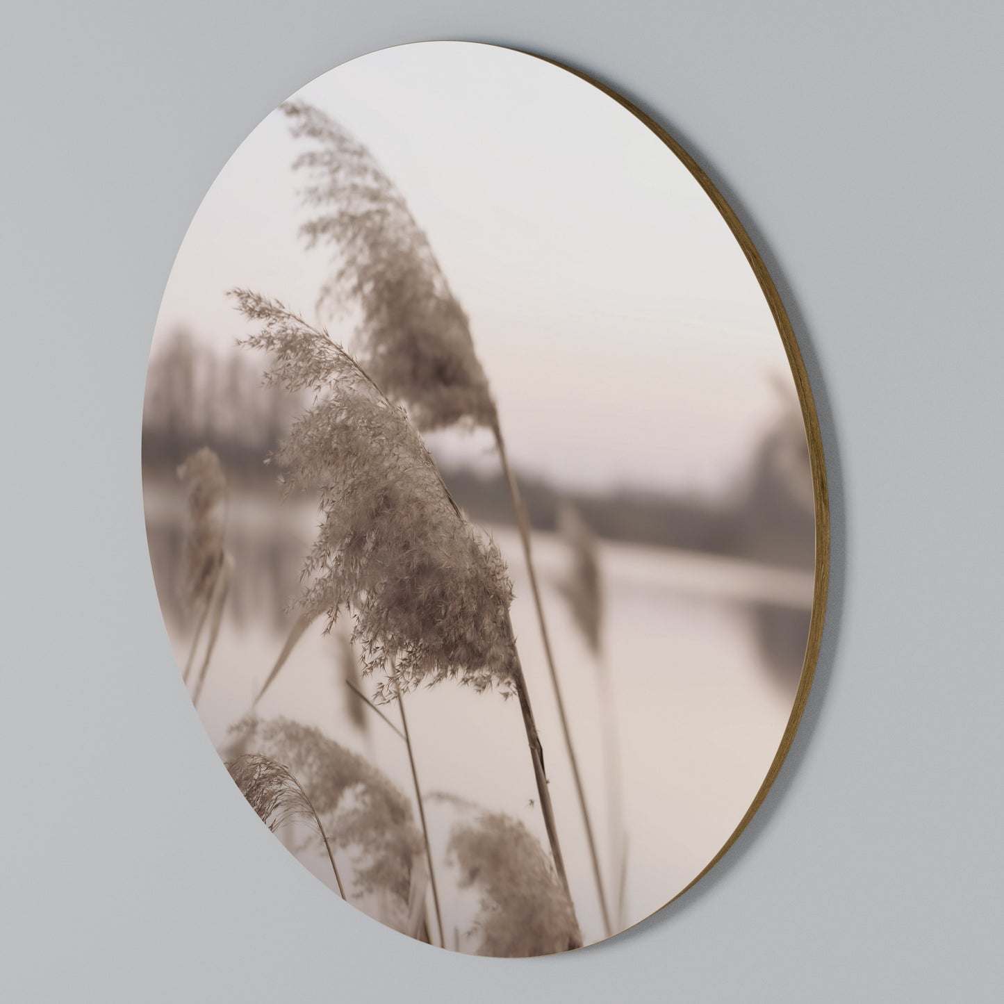 GENTLE BREEZE Arte de pared redondo