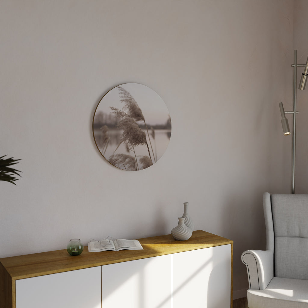 GENTLE BREEZE Round Wall Art