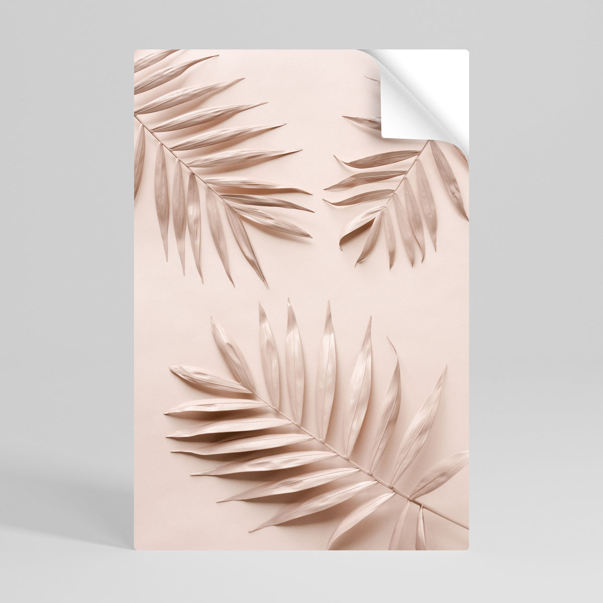 PINK PALM DREAMS Póster adhesivo vertical