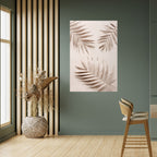 PINK PALM DREAMS Peel and Stick Vertical Poster