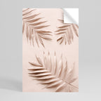PINK PALM DREAMS Peel and Stick Vertical Poster