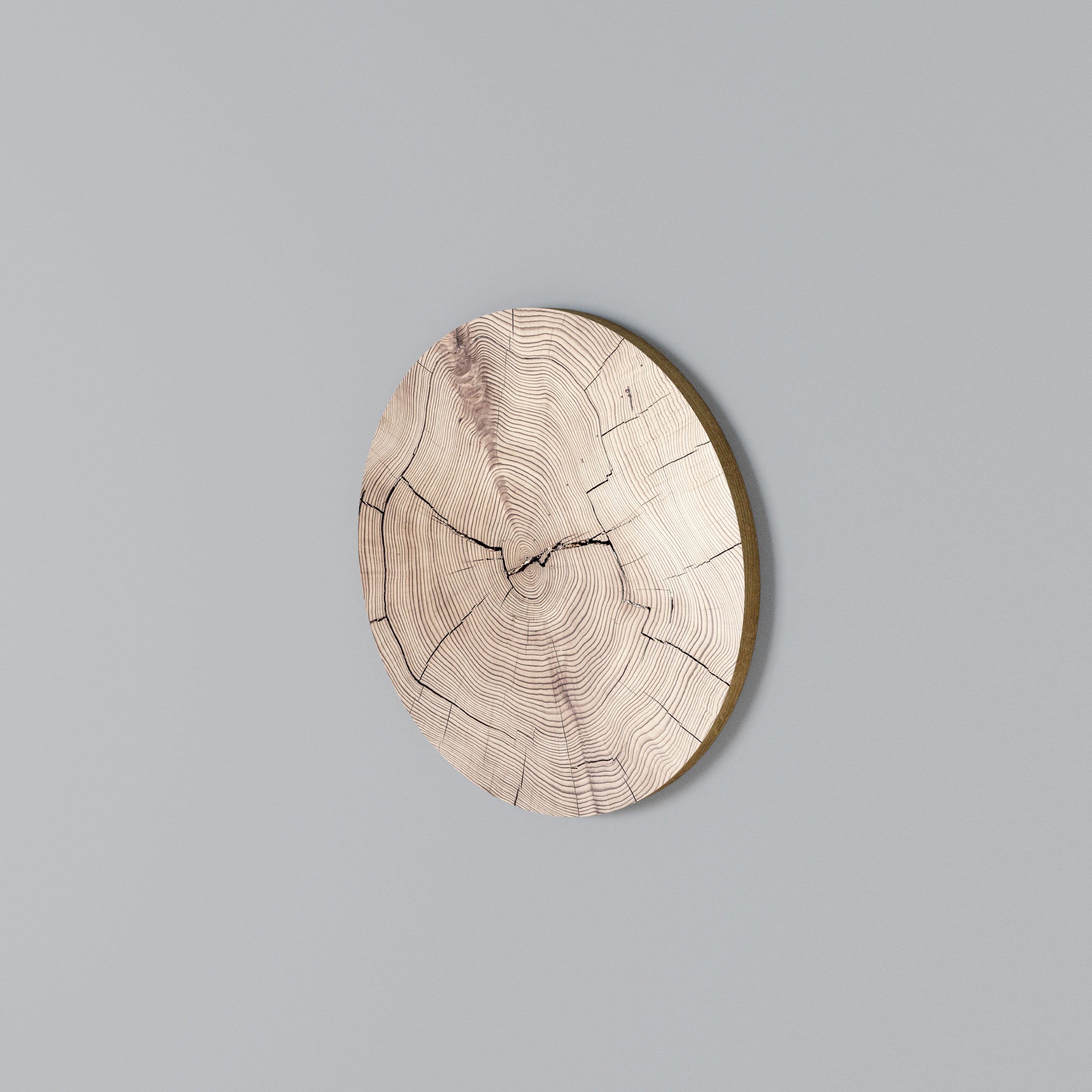 TIMEWORN RHYTHM Round Wall Art