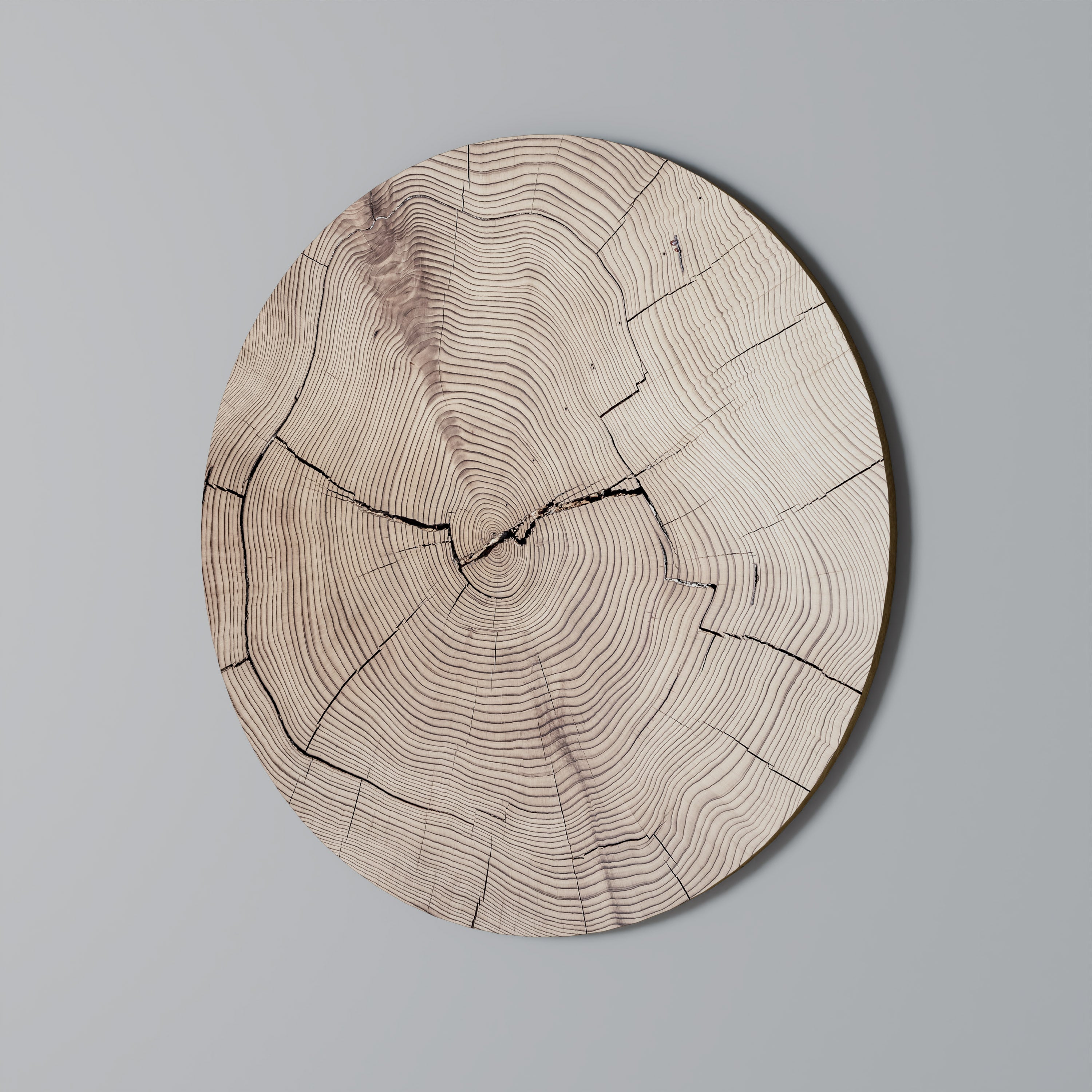 TIMEWORN RHYTHM Round Wall Art