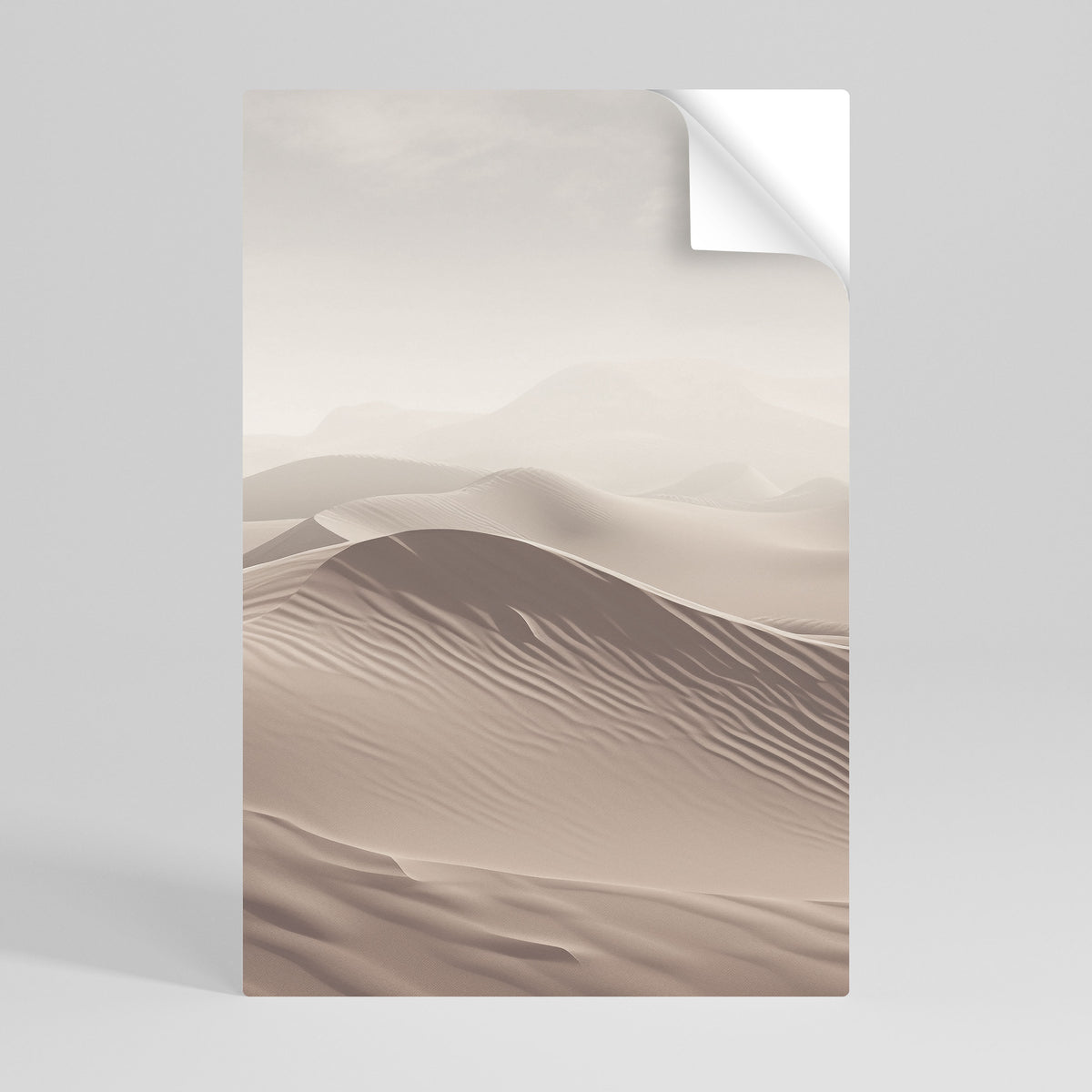 ECHOES OF DUNES Póster adhesivo vertical