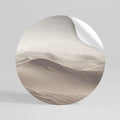 ECHOES OF DUNES Vinilo adhesivo redondo