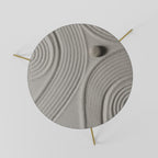 SANDSWIRL SERENITY Mesa de Centro Ø60