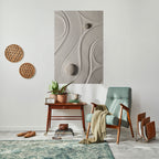 SANDSWIRL SERENITY Póster Vertical Adhesivo