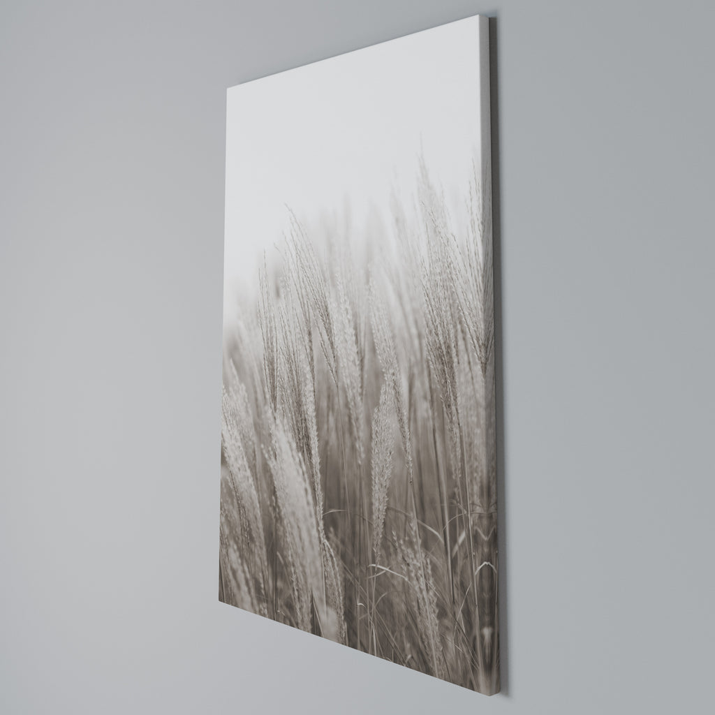 WHISPERS OF GRASS Cuadro en lienzo vertical