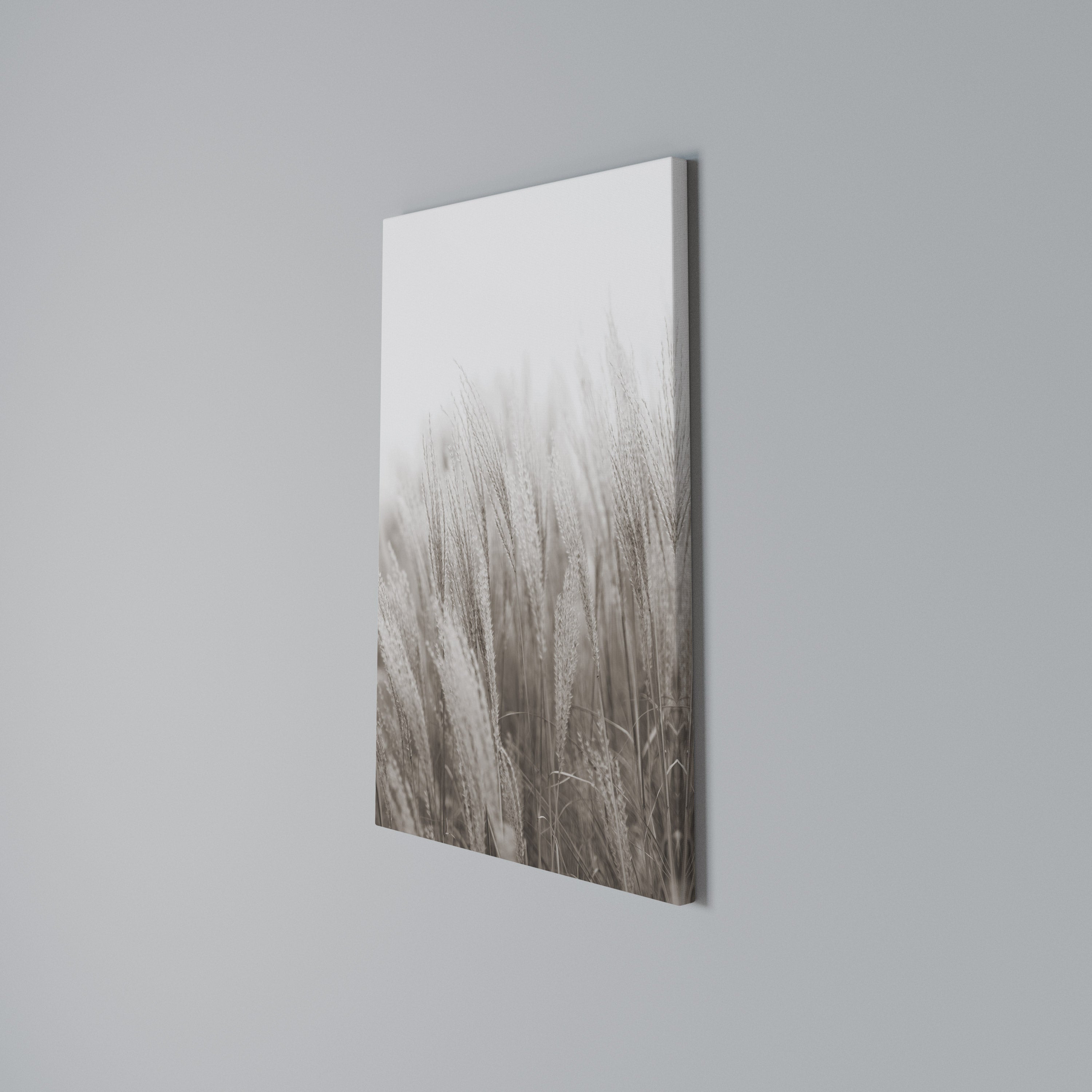 WHISPERS OF GRASS Cuadro en lienzo vertical