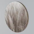 WHISPERS OF GRASS Round Wall Art