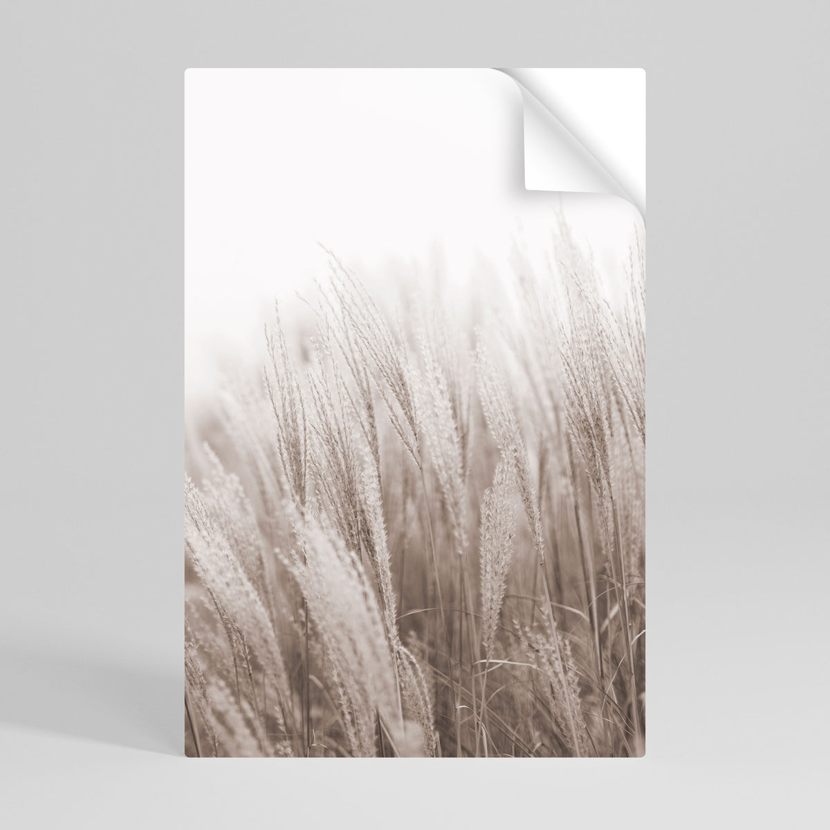 WHISPERS OF GRASS Póster adhesivo vertical
