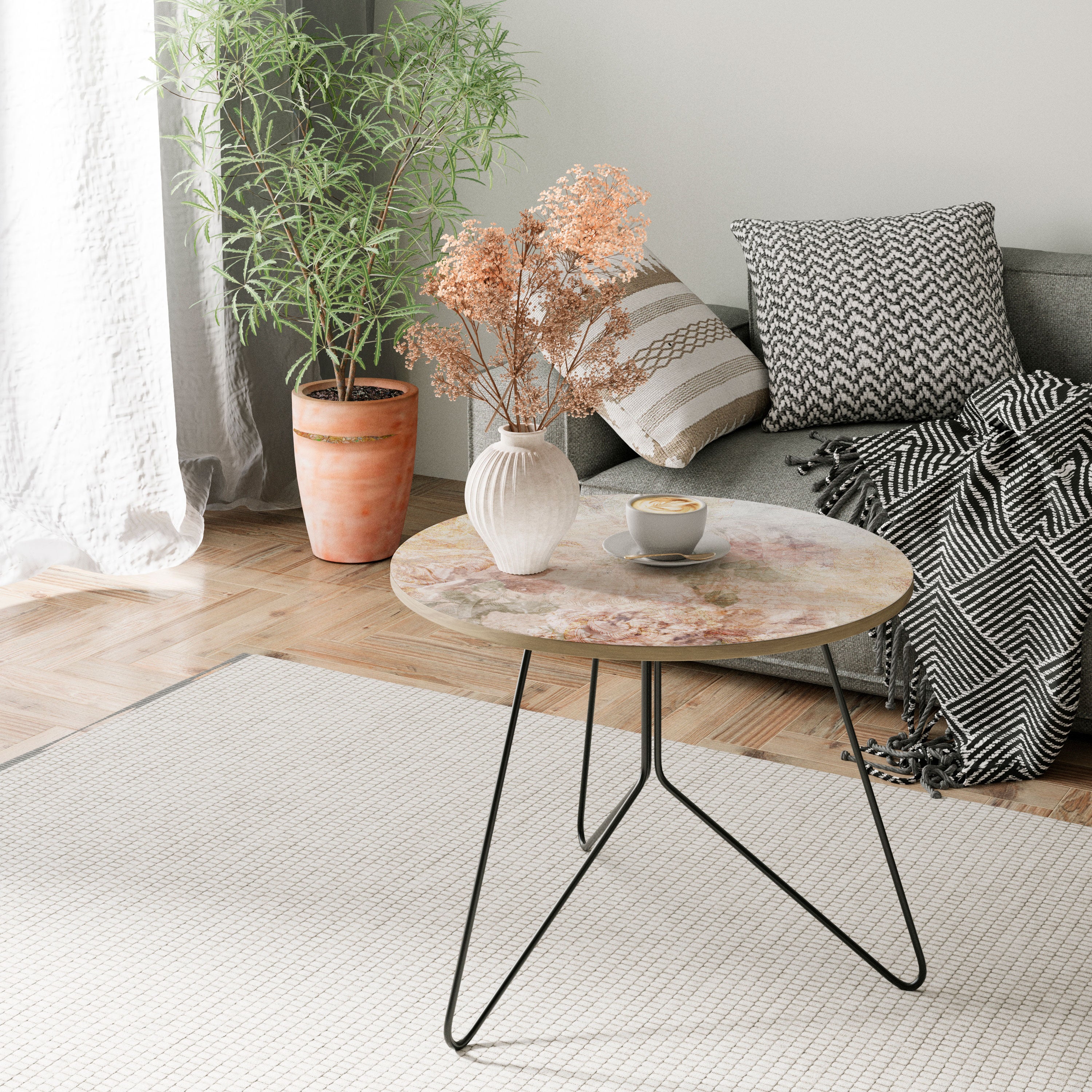 Mesa de centro SUNFLOWER BLUR 69