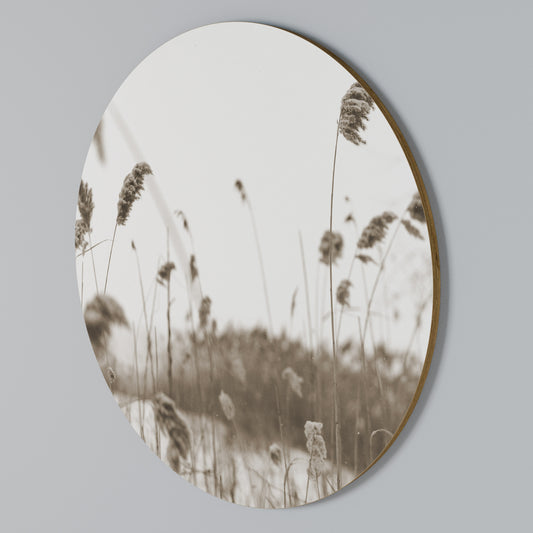 TIMELESS TUSSOCKS Arte de pared redondo