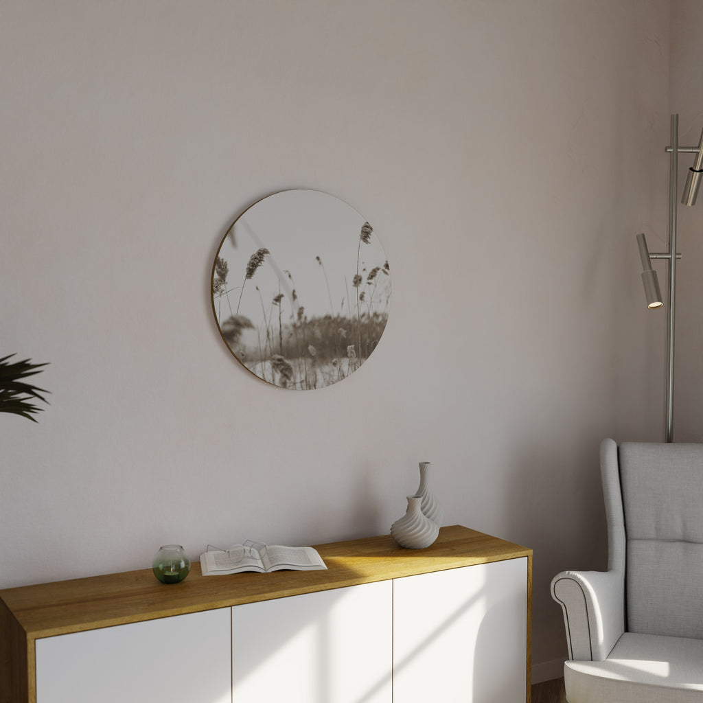 TIMELESS TUSSOCKS Round Wall Art