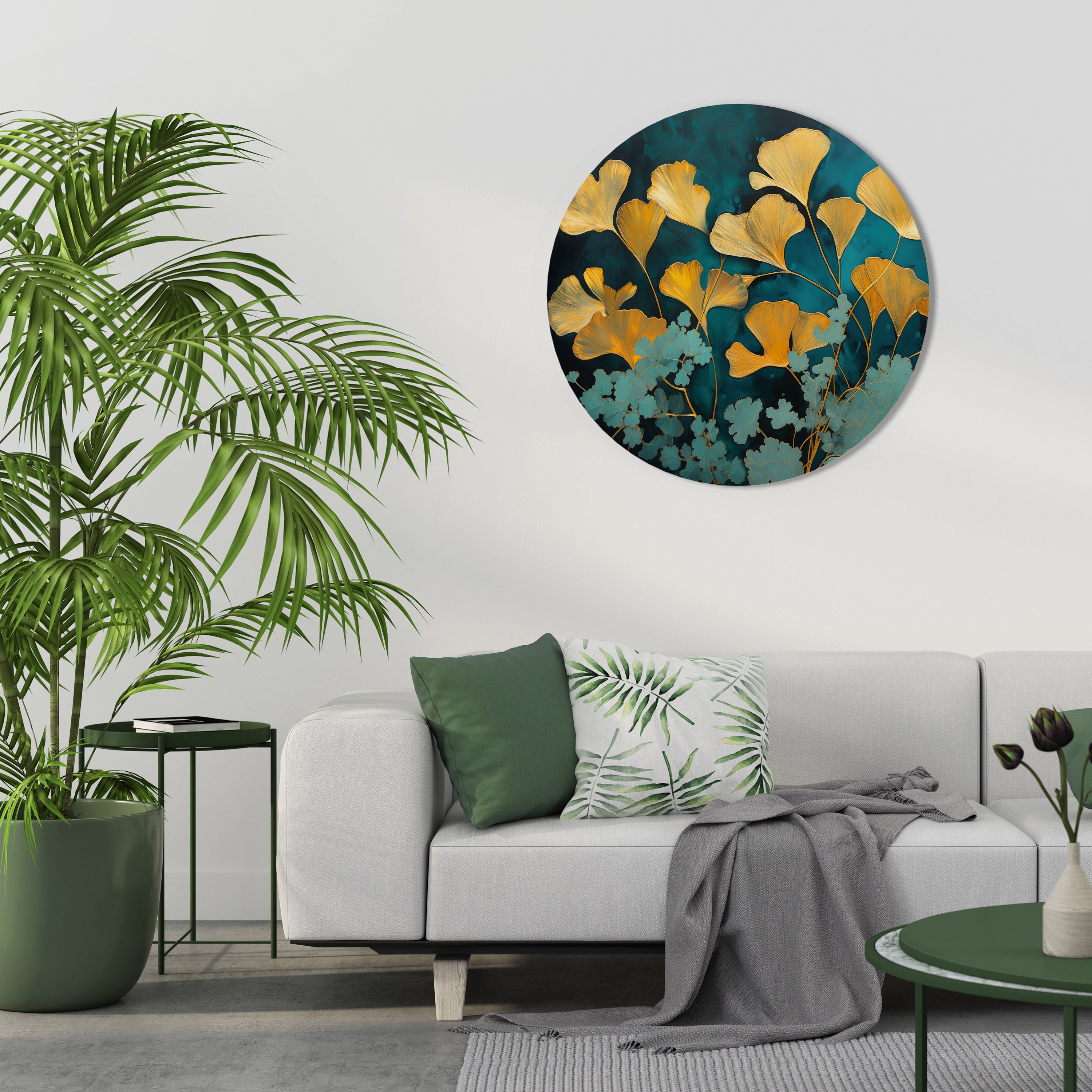 GINCOODELIC DREAM Round Wall Art
