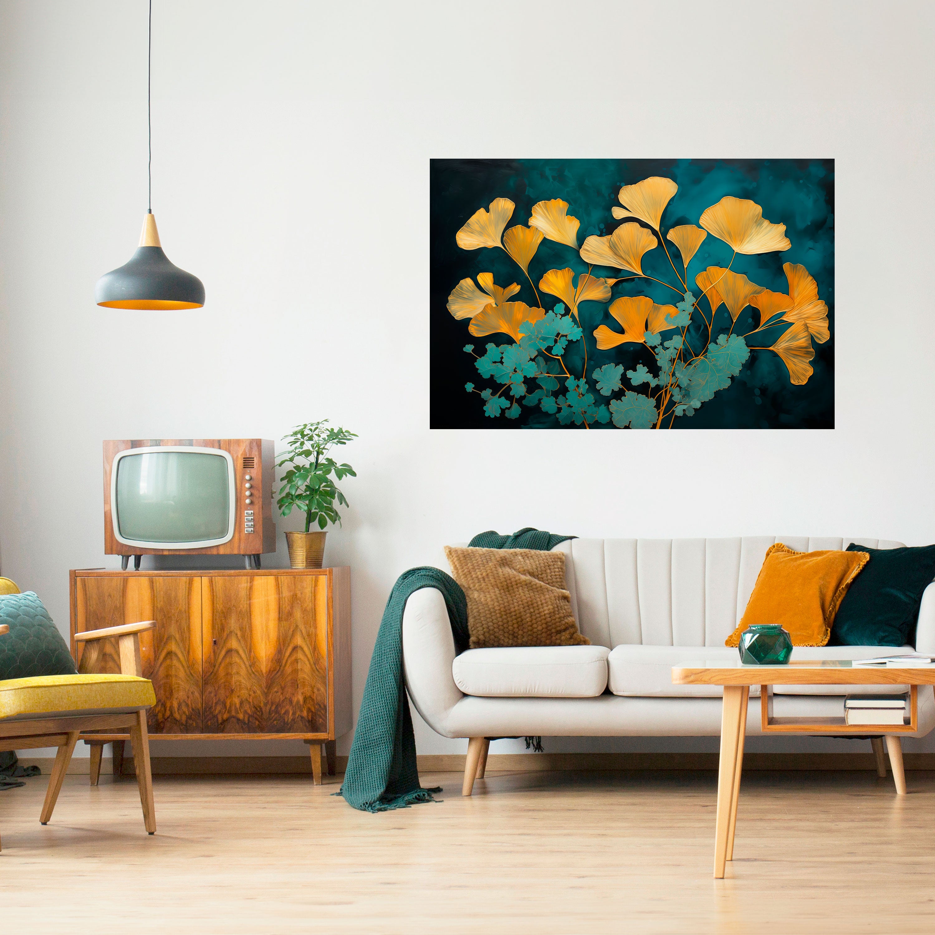 Póster horizontal autoadhesivo "GINCOODELIC DREAM"