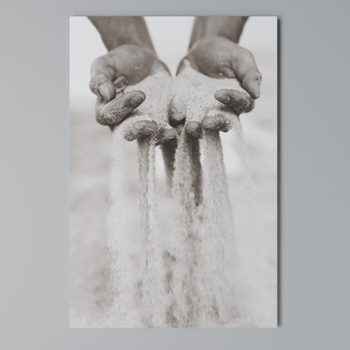 HANDS OF FATE Cuadro en lienzo vertical