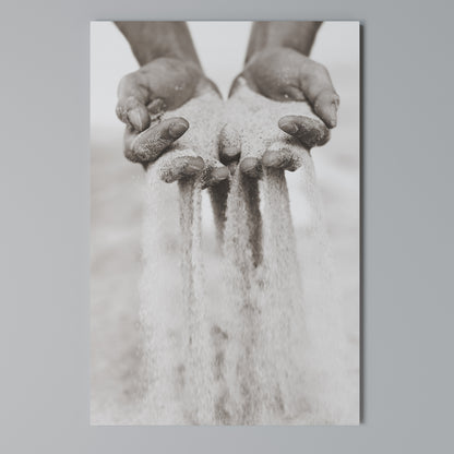 HANDS OF FATE Cuadro en lienzo vertical