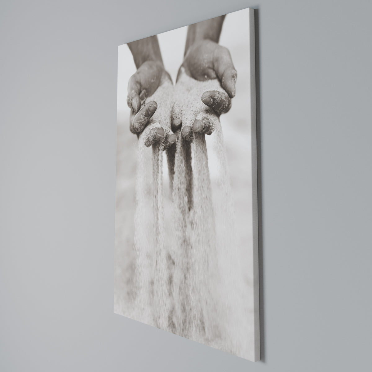 HANDS OF FATE Cuadro en lienzo vertical