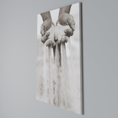 HANDS OF FATE Cuadro en lienzo vertical