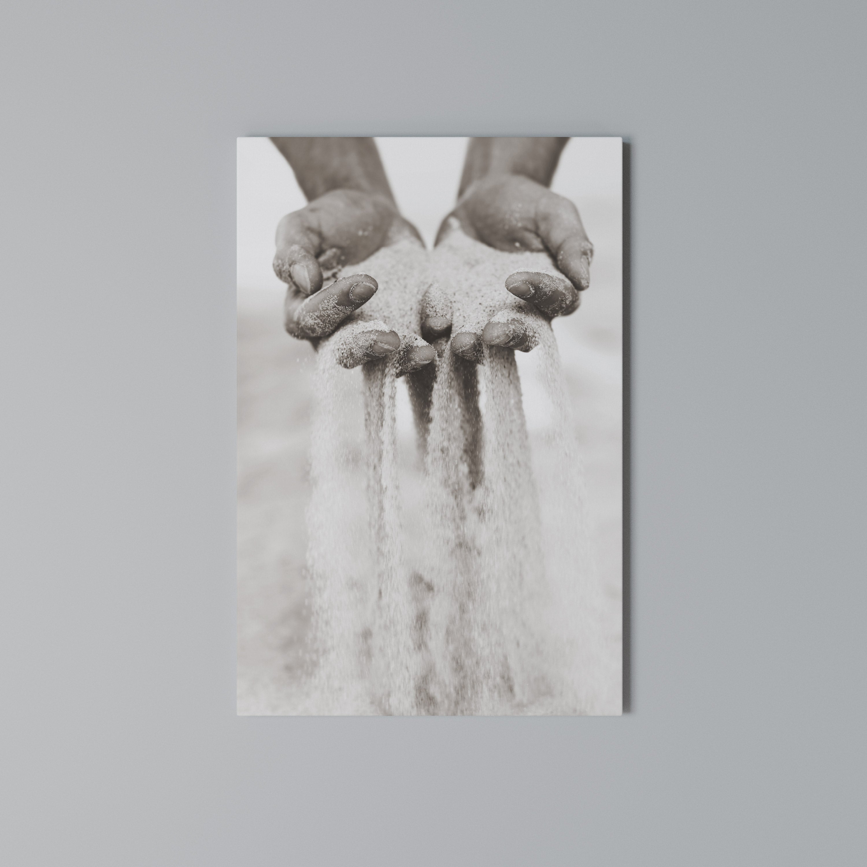 HANDS OF FATE Vertical Canvas Print
