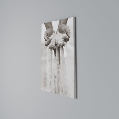 HANDS OF FATE Cuadro en lienzo vertical
