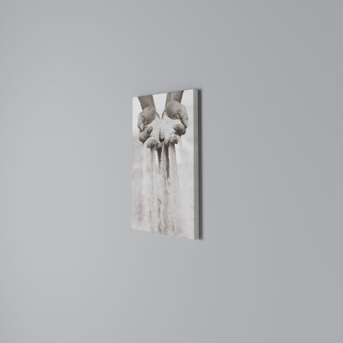 HANDS OF FATE Cuadro en lienzo vertical