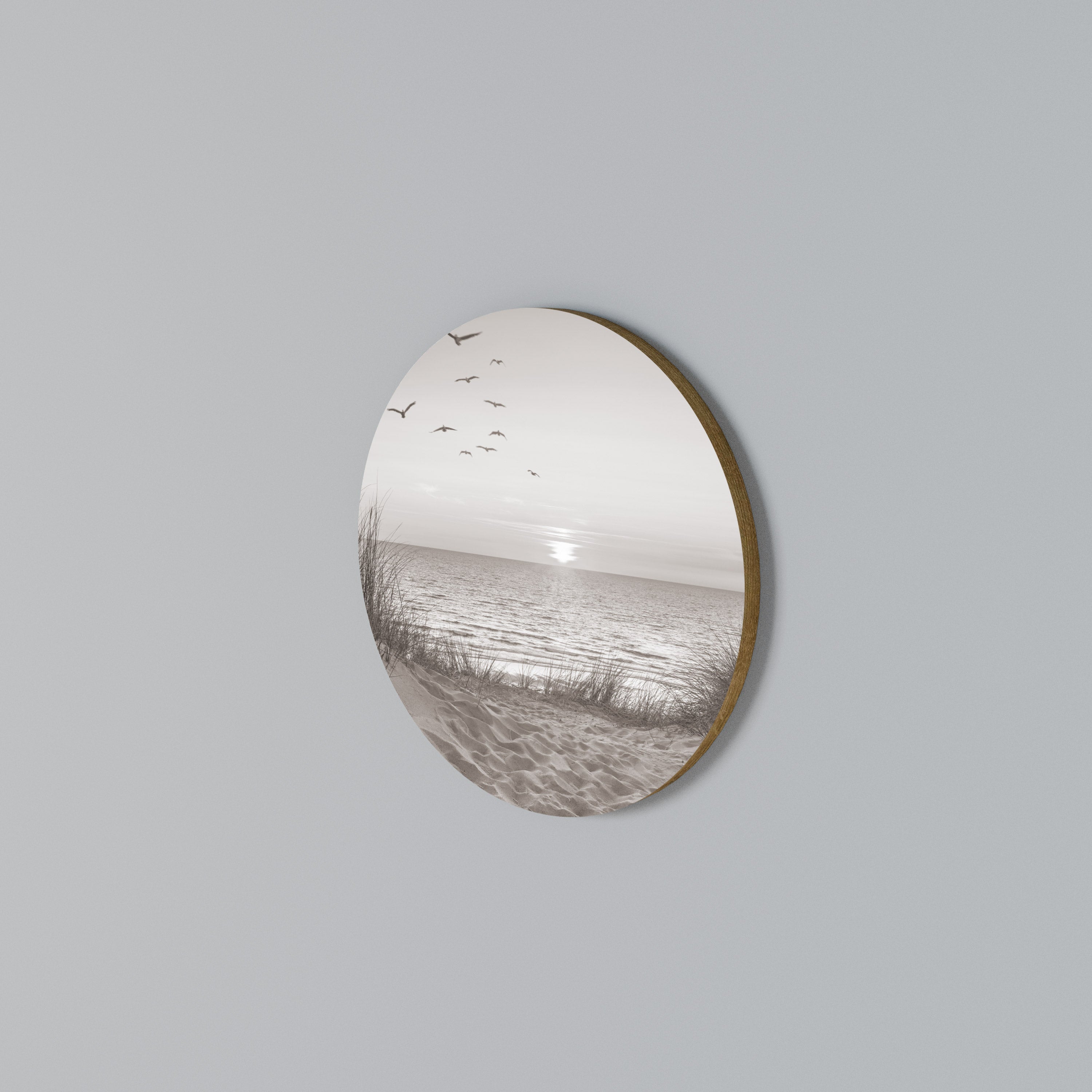 TIMELESS SEASCAPE Round Wall Art