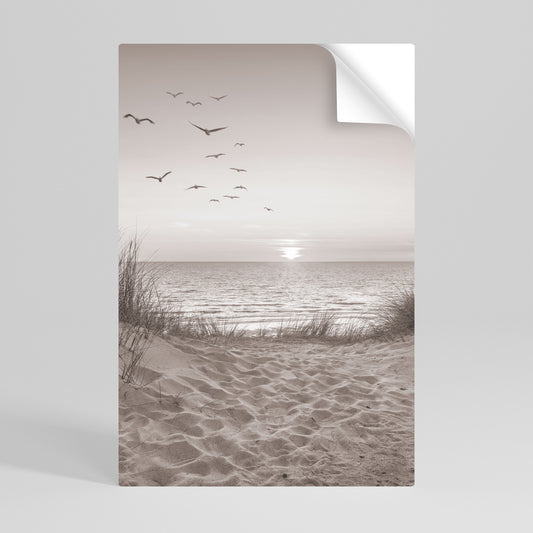 TIMELESS SEASCAPE Póster adhesivo vertical