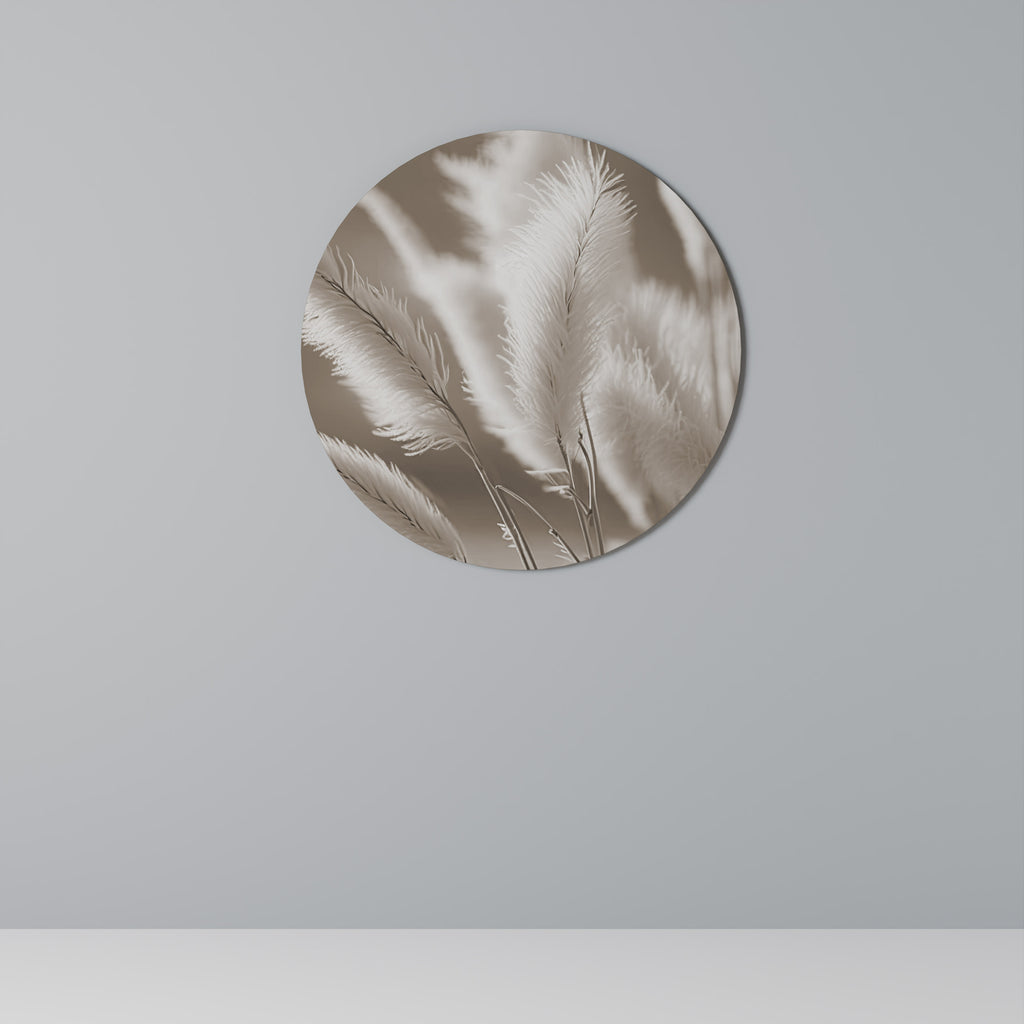 GENTLE WIND'S EMBRACE Round Wall Art