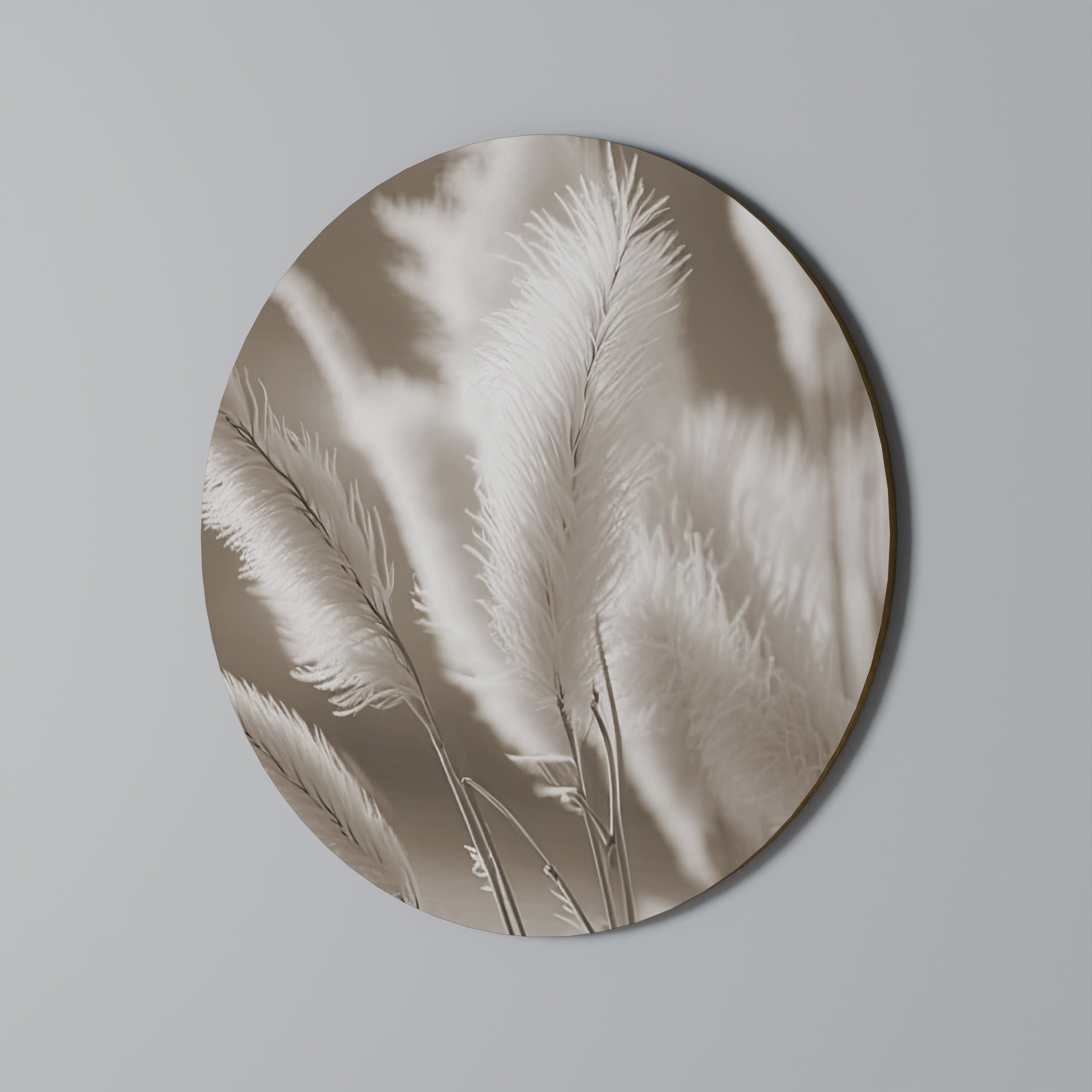 GENTLE WIND'S EMBRACE Round Wall Art
