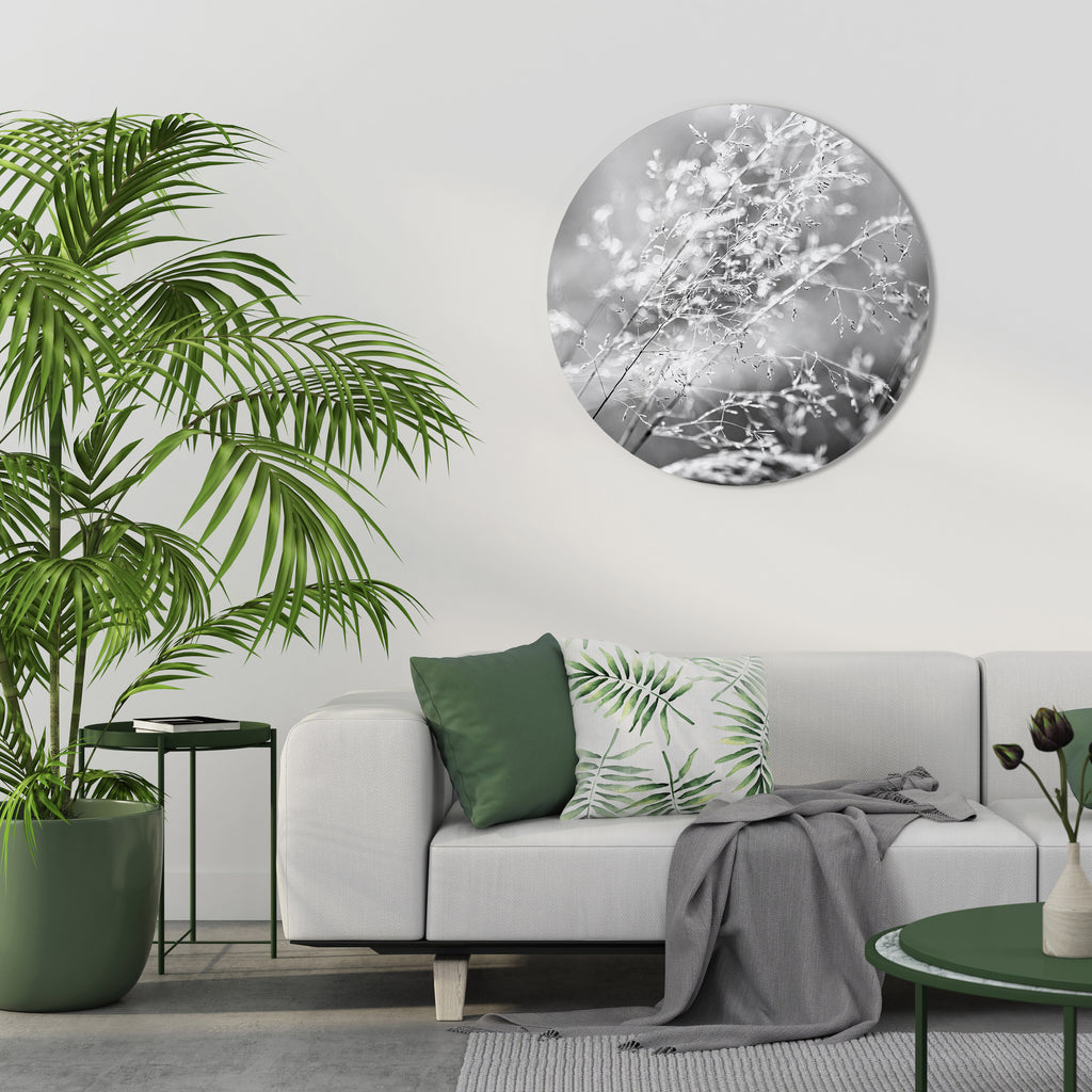 LIGHTSWEPT HARMONY Round Wall Art