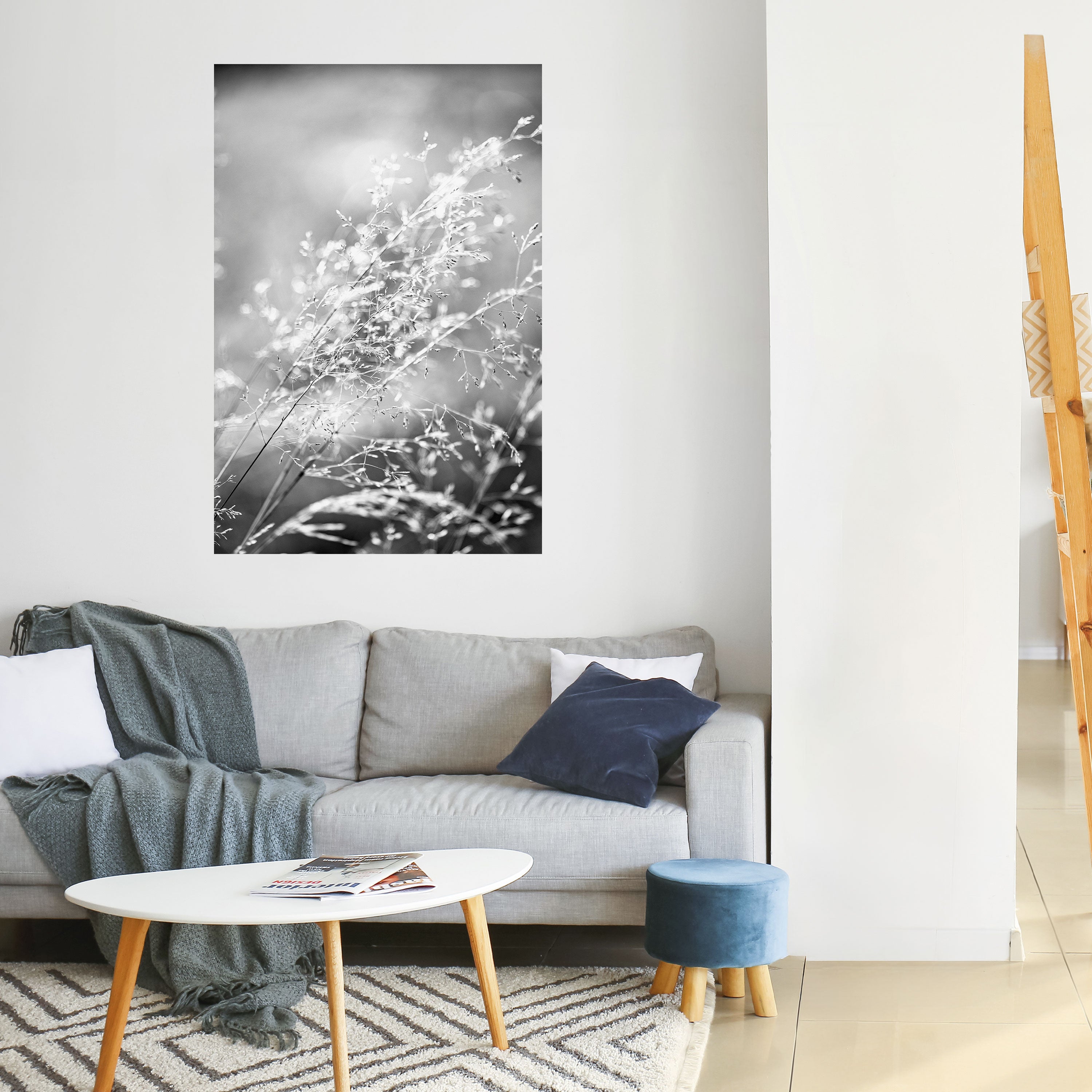 LIGHTSWEPT HARMONY Peel and Stick Vertical Poster