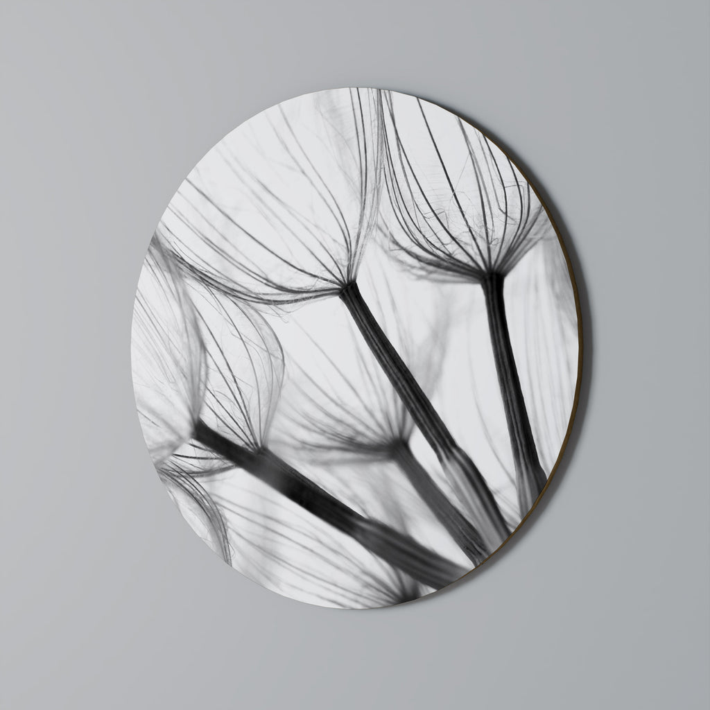 SILKEN FLIGHT Round Wall Art