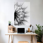 WHISPERING WILDFLOWER Póster Vertical Adhesivo