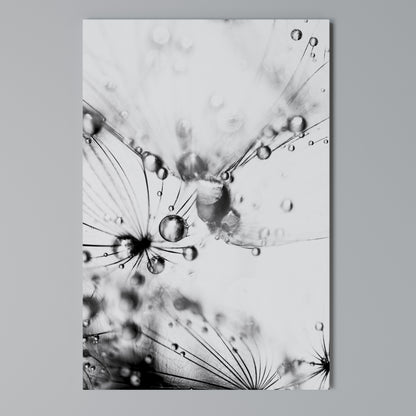 ELEGANT DROPLETS Cuadro en lienzo vertical