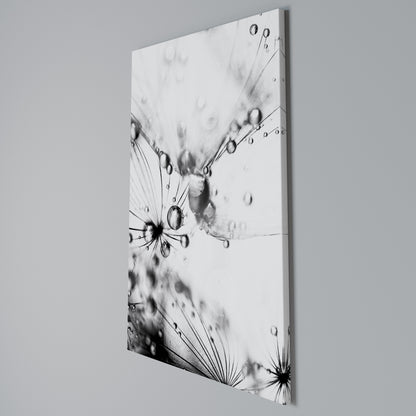 ELEGANT DROPLETS Cuadro en lienzo vertical