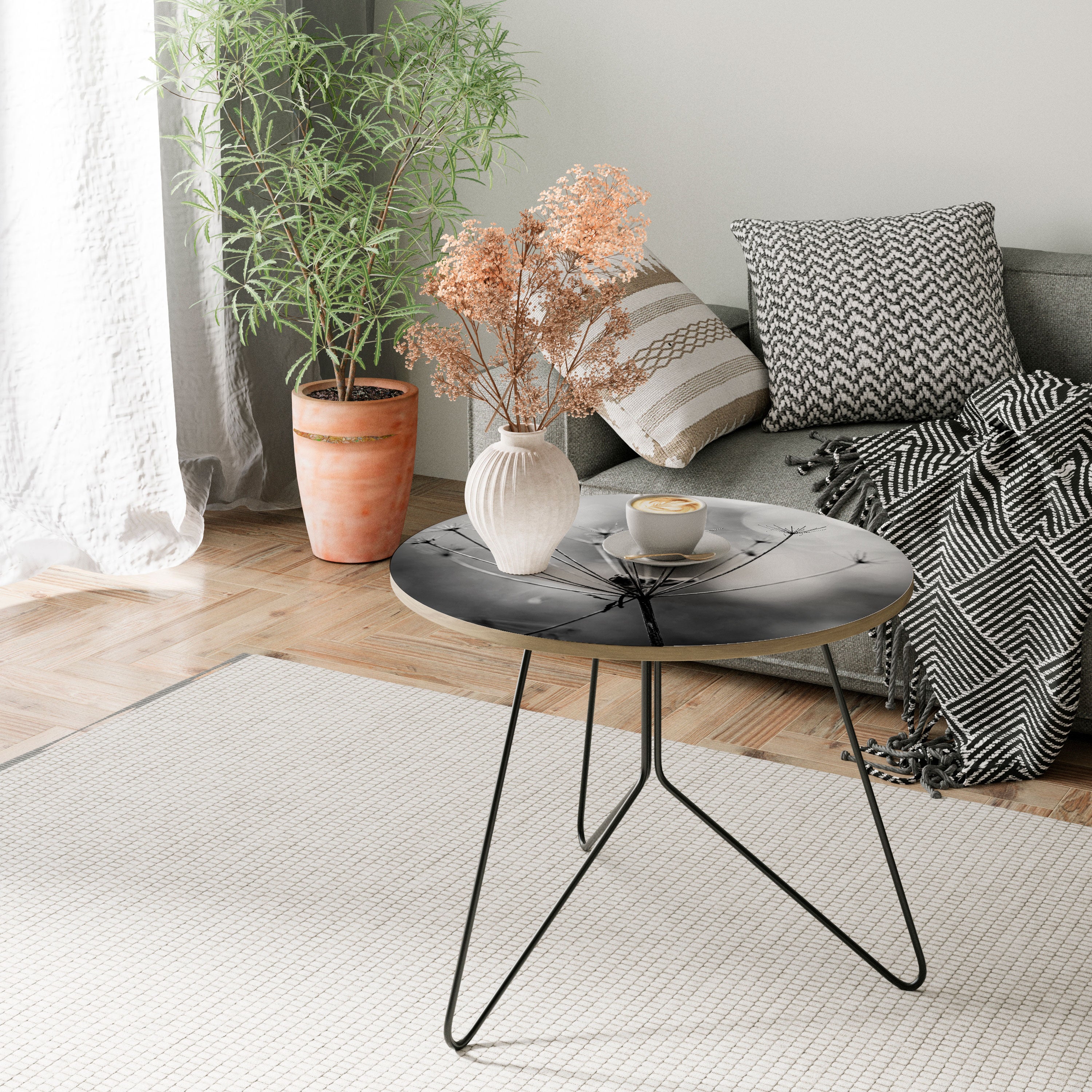 Mesa de centro minimalista Bloom 69