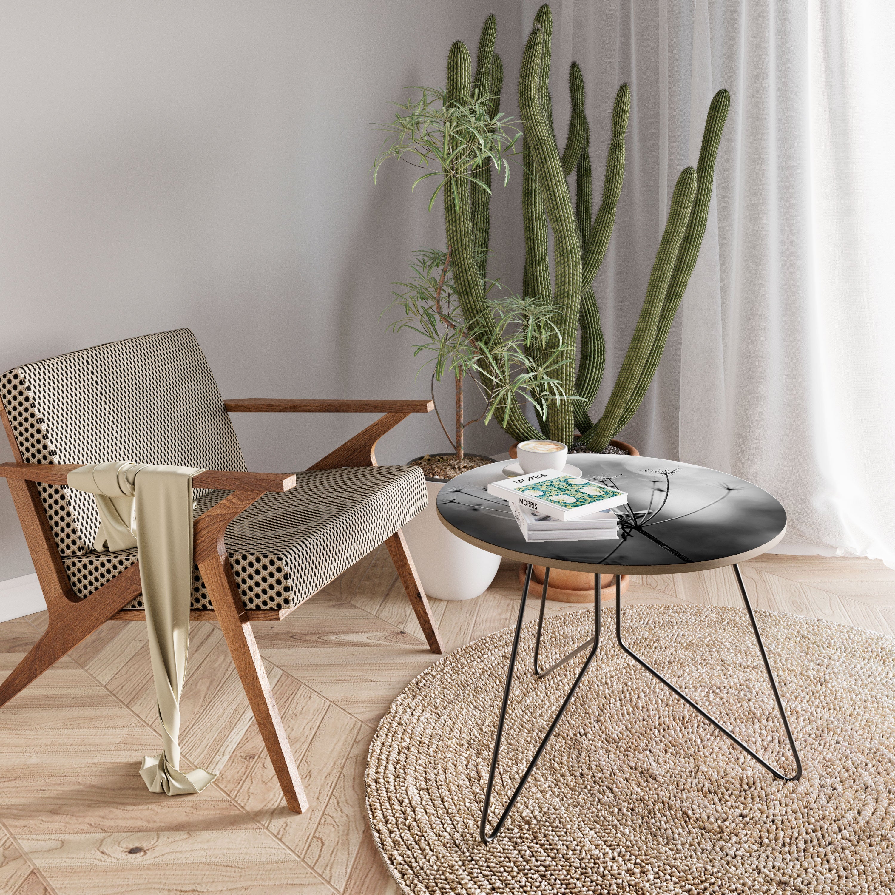 Mesa de centro minimalista Bloom 69