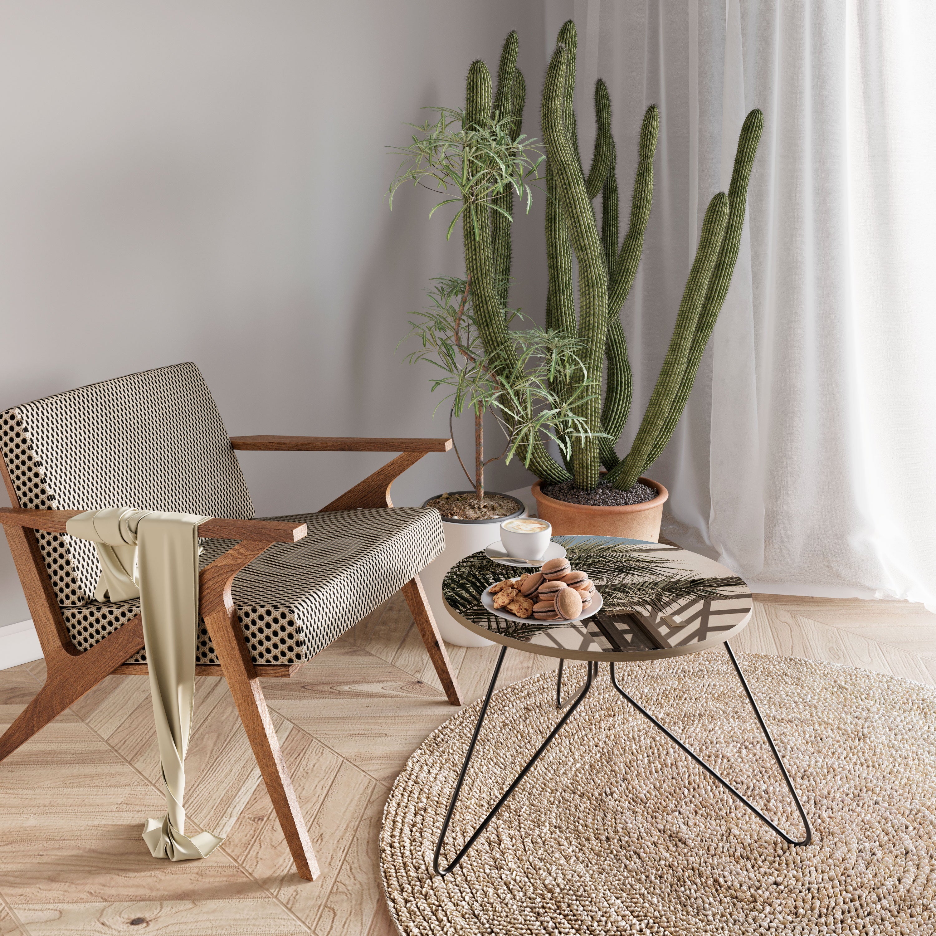 PALM SHADOW DANCE Coffee Table 60