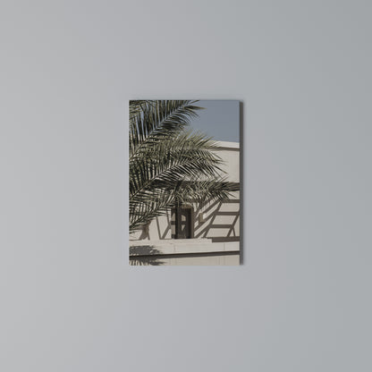 PALM SHADOW DANCE Cuadro en lienzo vertical