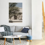 PALM SHADOW DANCE Peel and Stick Vertical Poster