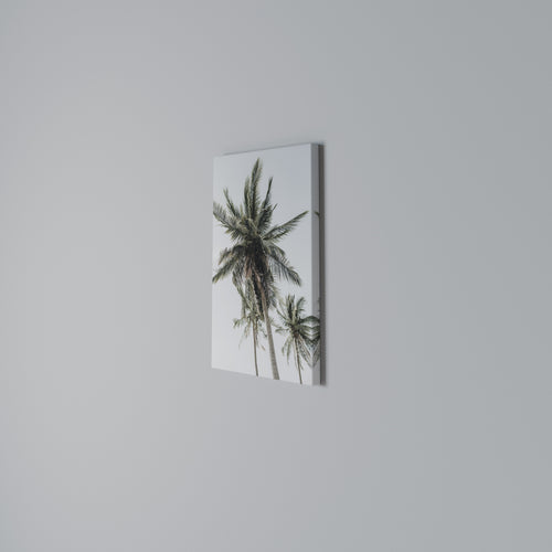 PALM PARADISE SIGHT Cuadro en lienzo vertical