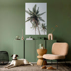 PALM PARADISE SIGHT Póster Vertical Adhesivo