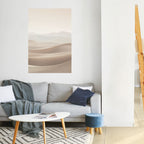 SUBTLE SANDS Póster Vertical Adhesivo